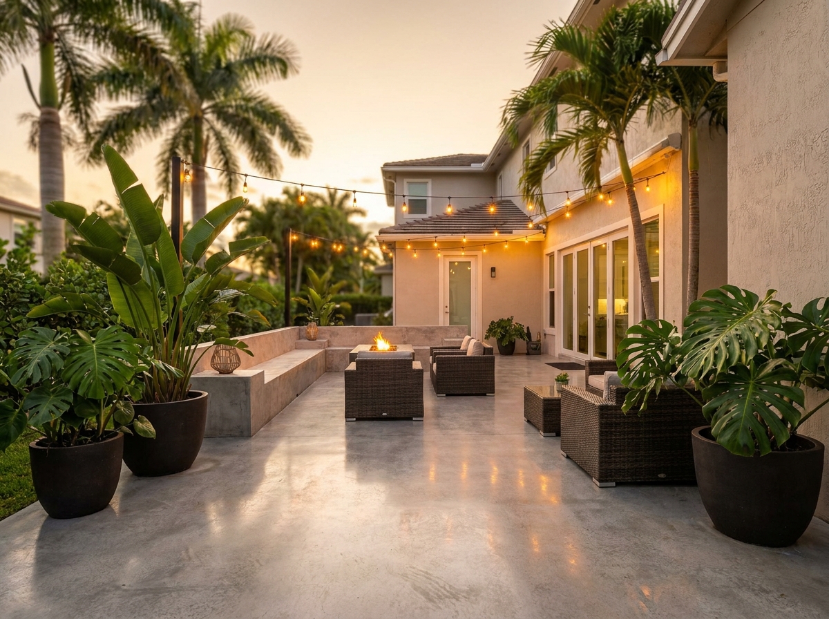 Patios personalizados — RQD Concrete Miami