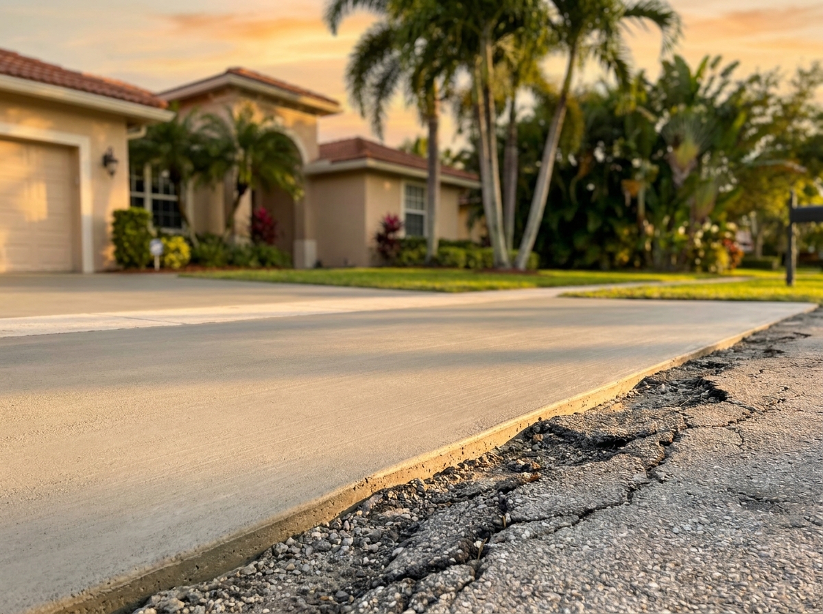 Reemplazo de driveways — RQD Concrete Miami