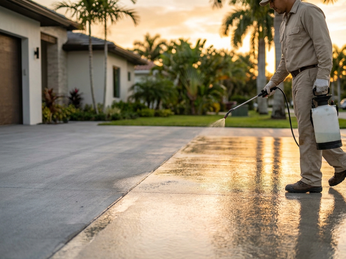 Sellador de concreto — RQD Concrete Miami