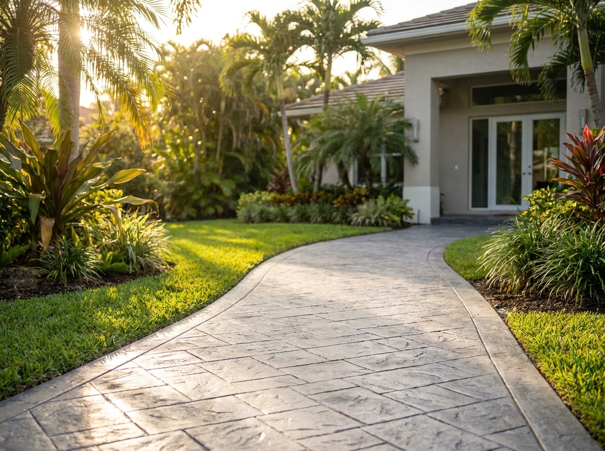 Walkways y aceras — RQD Concrete Miami